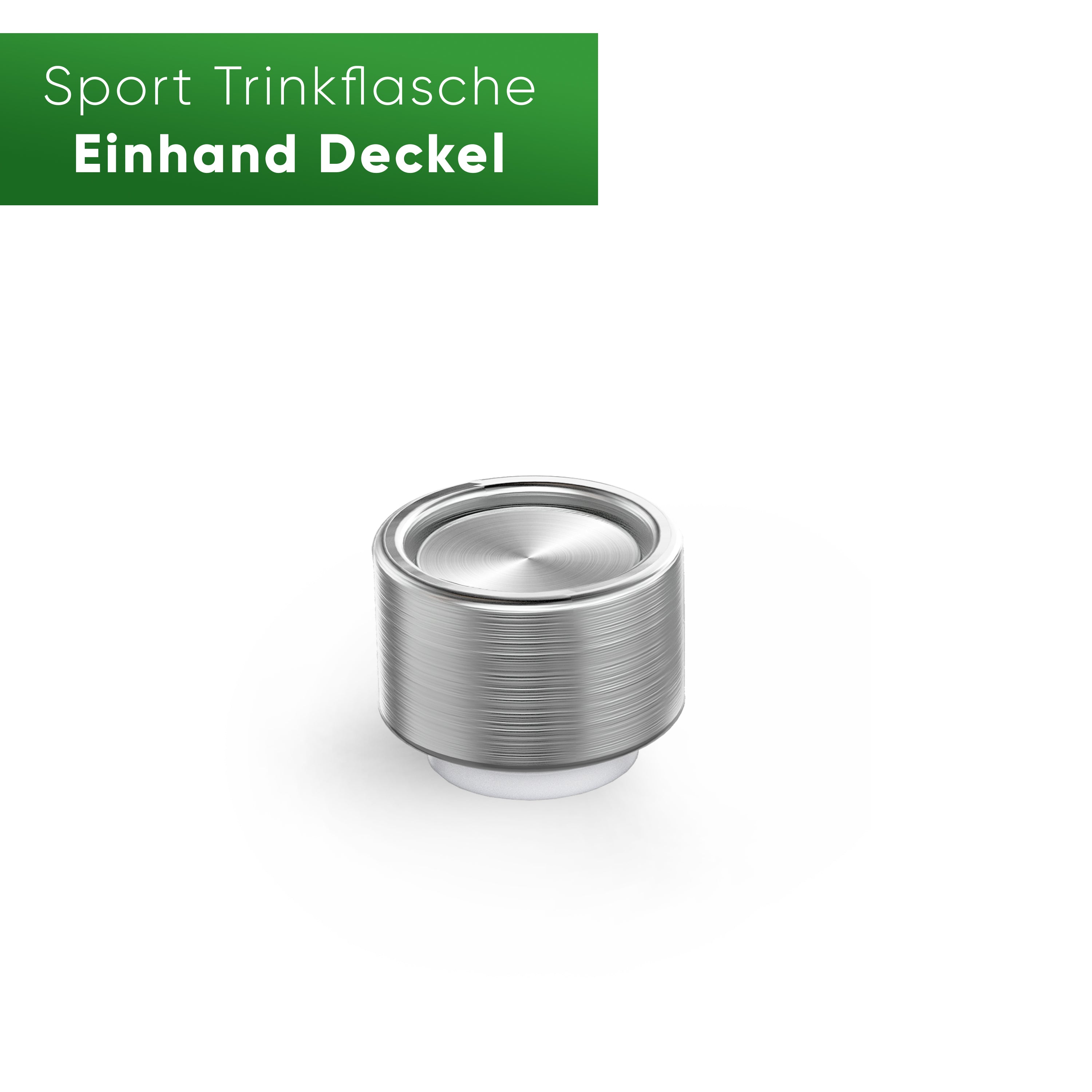 Sport Trinkflasche - Einhand Deckel